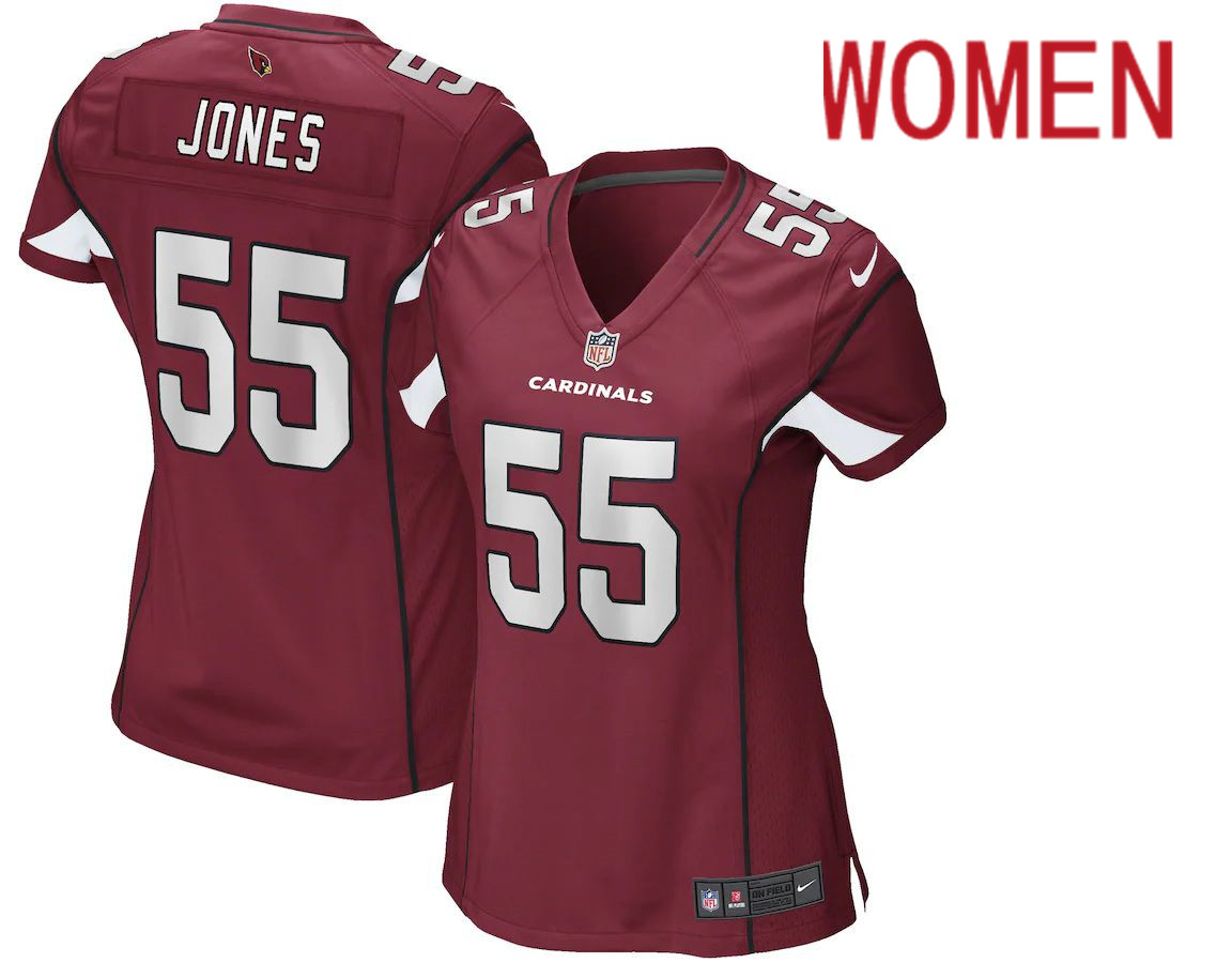 Women Arizona Cardinals #55 Chandler Jones Nike Red Game NFL Jersey
